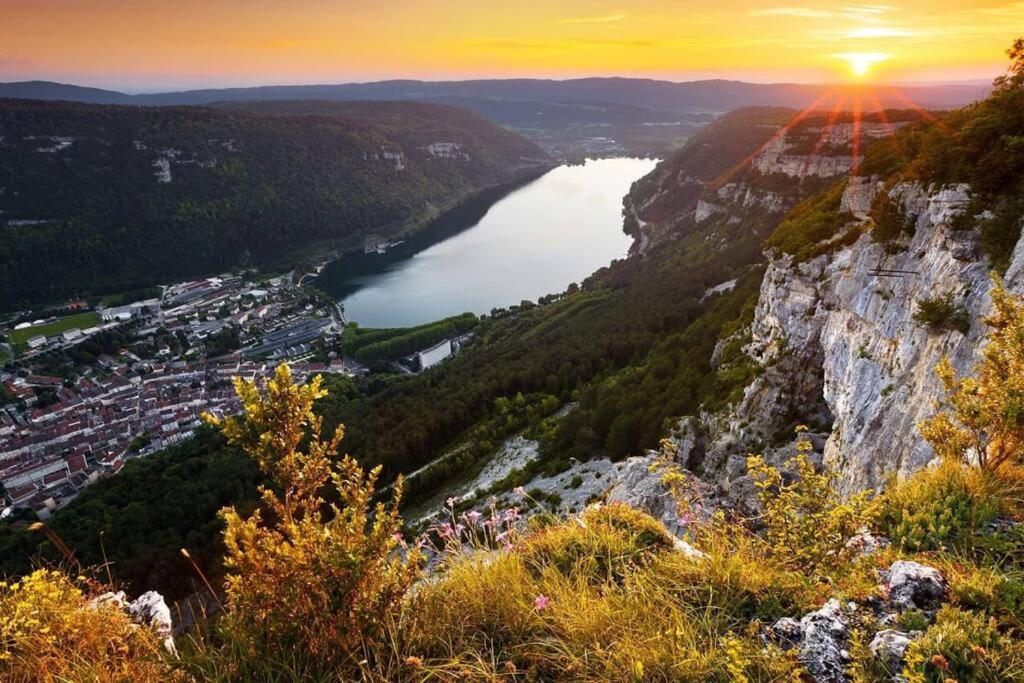 Joli Appartement En Face De Lac Нантюа Экстерьер фото
